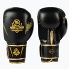 Boxerské rukavice Bushido z prírodnej kože čierne B-2v13