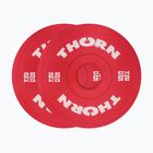 Závažie  THORN FIT Fractional 2 x 5 kg red/white