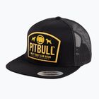 Pitbull Mesh Snapback Psy čiapka čierna