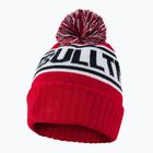 Pánska zimná čiapka Pitbull Beanie Fleming II red/dark navy