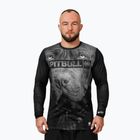 Pánske tričko s dlhým rukávom Pitbull Mesh Performance Pro Plus Training Born in 1989 black