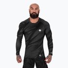 Pánsky Rashguard longsleeve Pitbull Rashguard Dot Camo II grey