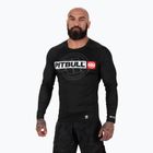 Pánsky Rashguard longsleeve  Pitbull Rashguard Hilltop Sports black