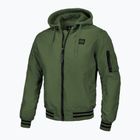 Pánska bunda Pitbull West Coast Nimitz 2 Hooded olive