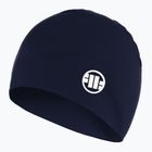 Pánska zimná čiapka Pitbull Beanie Small Logo II navy/white