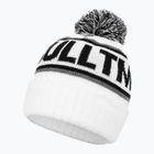 Pánska zimná čiapka Pitbull Beanie Fleming II white/black