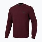 Pánska mikina Pitbull Small Logo Crewneck burgundy