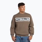 Pánska mikina Pitbull Sherwood Crewneck hnedá