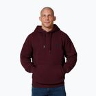 Pánska mikina s kapucňou Pitbull Small Logo burgundy