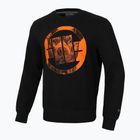Pánska mikina Pitbull West Coast Crewneck Orange Dog 24 black