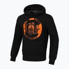 Pánska mikina Pitbull West Coast Hooded Orange Dog 24 black