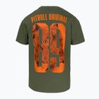 Pitbull Eighty Nine Dog pánske tričko tmavo olivové