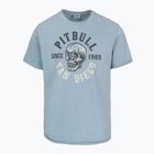 Pánske tričko Pitbull Shkull Logo blue