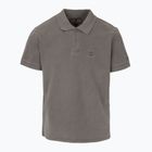 Pánske polo tričko Pitbull Washed Polo dark brown