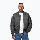 Pánska bunda Pitbull Hacket Washed Bomber graphite