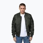 Pánska bunda Pitbull Hacket Washed Bomber dark green