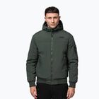 Pánska zimná bunda Pitbull Balboa 2 Hooded dark green