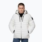 Pánska zimná bunda Pitbull Crestline Padded Hooded off white