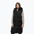 Dámska vesta Pitbull Ashley Padded Hooded Long black