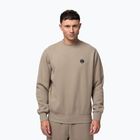 Pánska mikina Pitbull Small Logo Crewneck pale sand