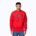Pánska mikina Pitbull So Cal Crewneck fluorescent/red