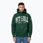 Pánska mikina Pitbull Norton Hooded Zip hunter green