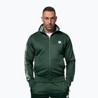 Pánska mikina Pitbull Trackjacket Tape Logo Terry Group bottle green