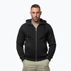 Pánska mikina Pitbull Ruffin Detroit Hooded Zip black/black