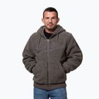 Pánska mikina Pitbull Galaxy Hooded Zip taupe