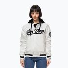 Dámska bunda Pitbull Angela San Diego Hooded Varsity off white