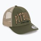 Pánska šiltovka Pitbull Mesh "Pitbull Norton" Trucker Low Profile green