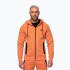 Pánska mikina Pitbull Dogwood Hooded Zip Sweatshirt fluo orange