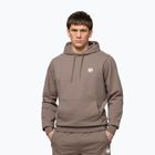 Pánska mikina Pitbull Nugget Small Logo Hooded brown savana