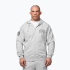 Pánska mikina Pitbull Badger Hooded Zip grey/melange