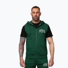 Pánska mikina Pitbull Badger Hooded Vest Zip hunter green
