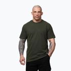 Pánske tričko Pitbull USA CAL Big Logo old green