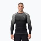 Pánsky rashguard s dlhým rukávom Pitbull Belt Rashguard black