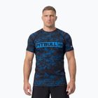 Pánsky rashguard Pitbull Hex Camo Hilltop Rashguard blue