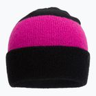 Dámska zimná čiapka 4F black-pink H4Z22-CAD011
