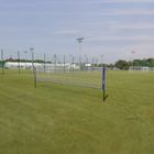 Yakimasport volejbalový set s prírodnou trávou 600 x 75/150 cm modrý 100324