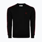 Pánska mikina Octagon Stripe black/red