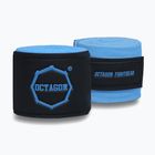 Boxerské bandáže Octagon Fightgear Supreme Basic 300 cm light blue