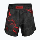 Pánske tréningové šortky Octagon Marble Camo MMA camo red