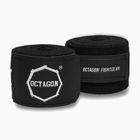 Boxerské bandáže Octagon Fightgear Supreme Printed 300 cm black/white