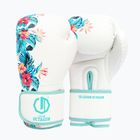 Boxerské rukavice Octagon Legion Flower white/sea green