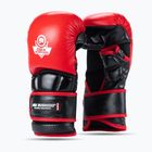 DBX BUSHIDO MMA Premium čierne/červené grapplingové rukavice