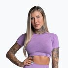 Dámske tréningové tričko Gym Glamour Seamless Rashguard lilac