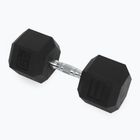 Pogumovaná činka XTREXO Hex 30 kg
