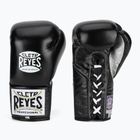 Boxerské rukavice Cleto Reyes Thumb in Cow Leather black/silver