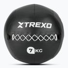 Medicimbalová lopta XTREXO Wall Ball 7 kg black